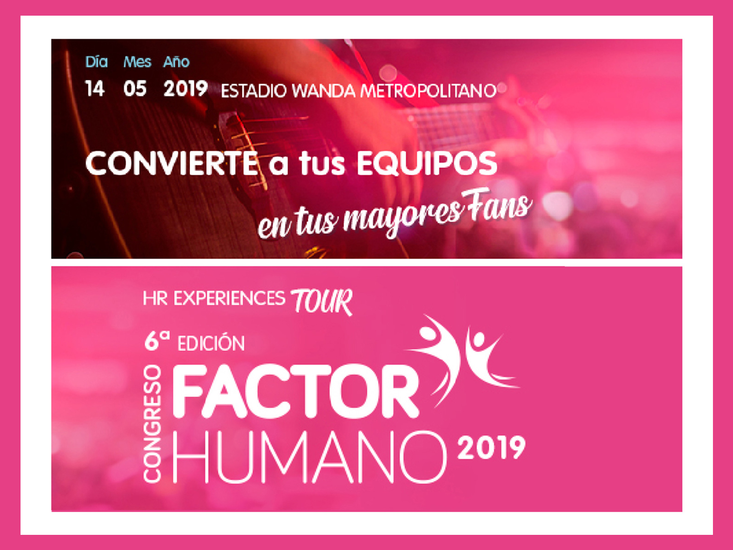 MHP participa en Factor Humano Madrid por tercer año consecutivo, ¿nos vemos en el Wanda Metropolitano?